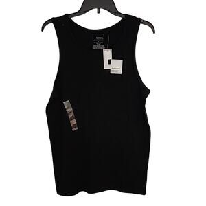 Sonoma Black Cotton Tank, NWT, Small